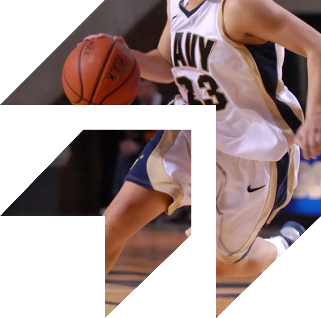 What is Beyond Your Limits Image of a baskeball player in action